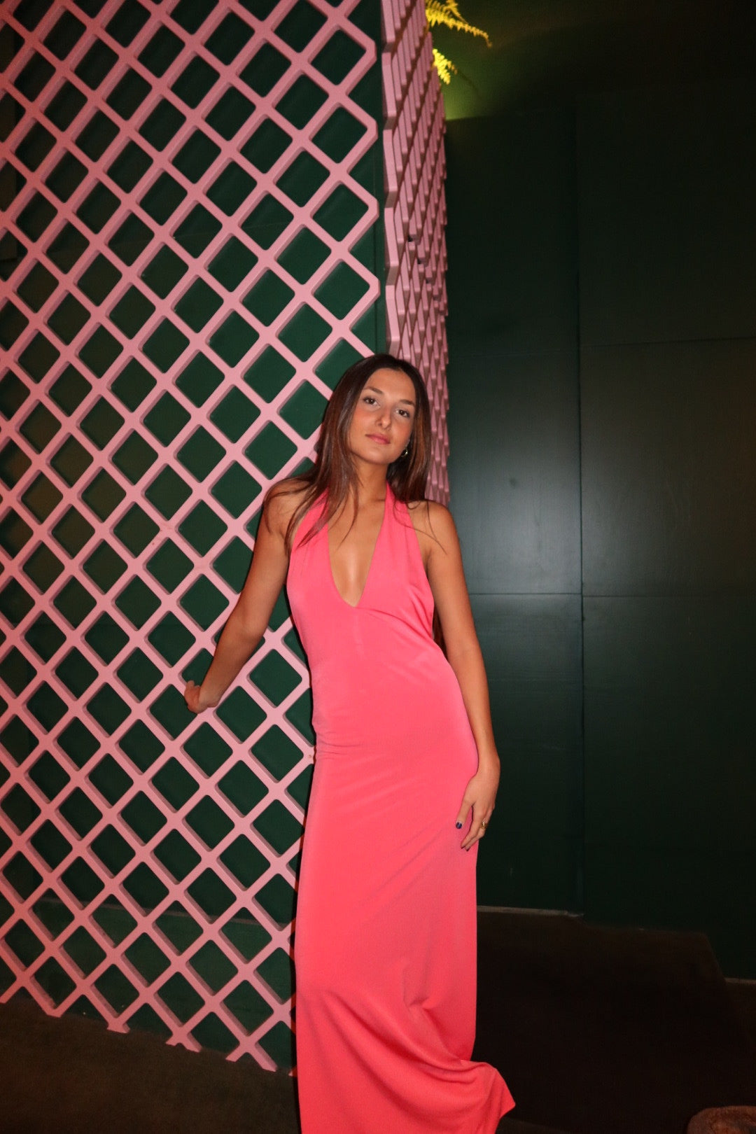 Cove Dress Coral