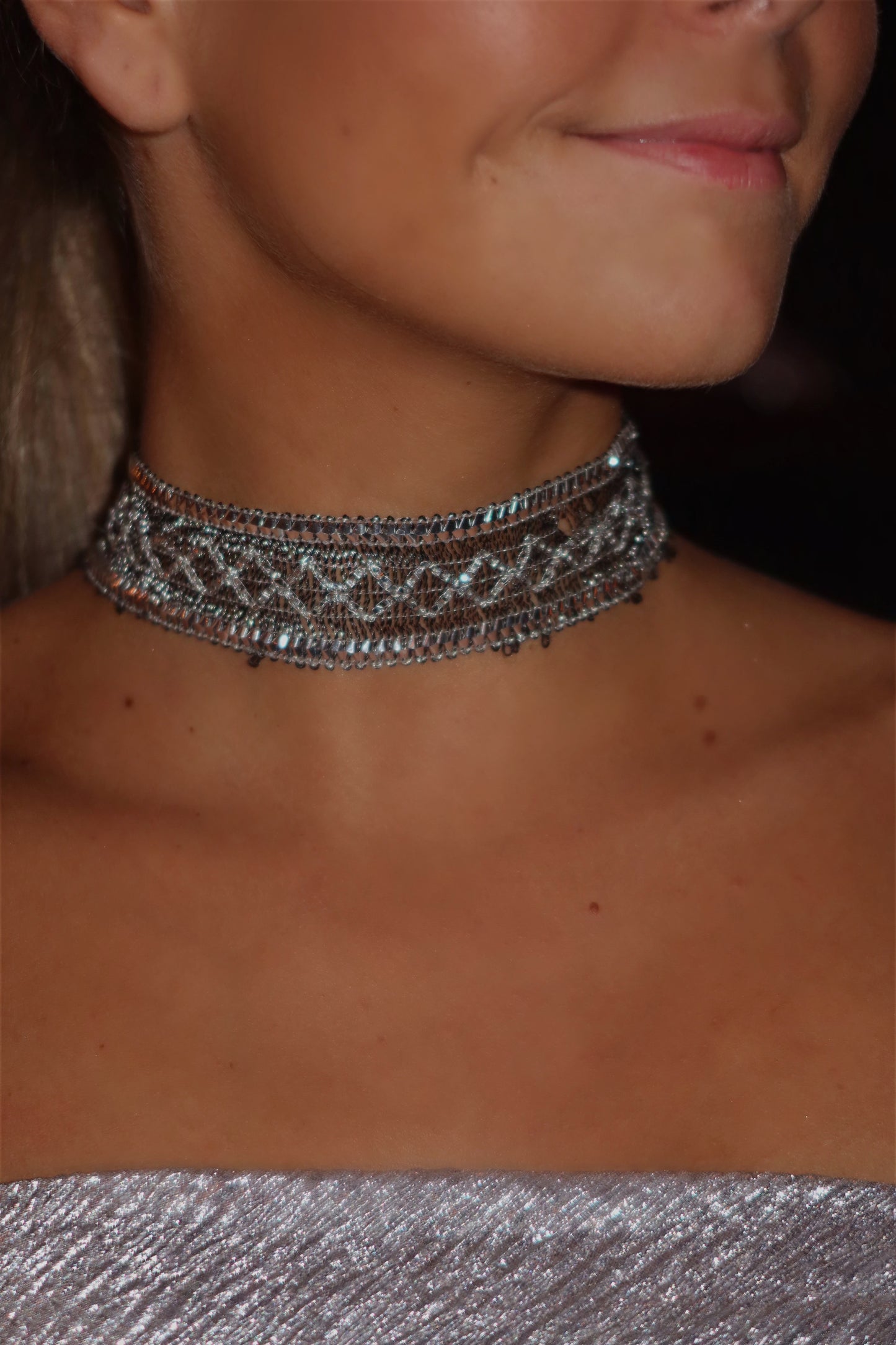 Choker Plata