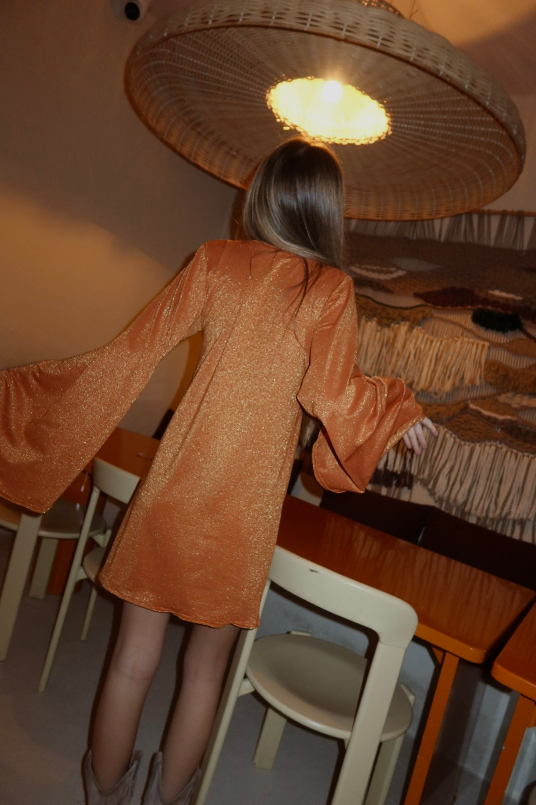 Sienna Dress Orange