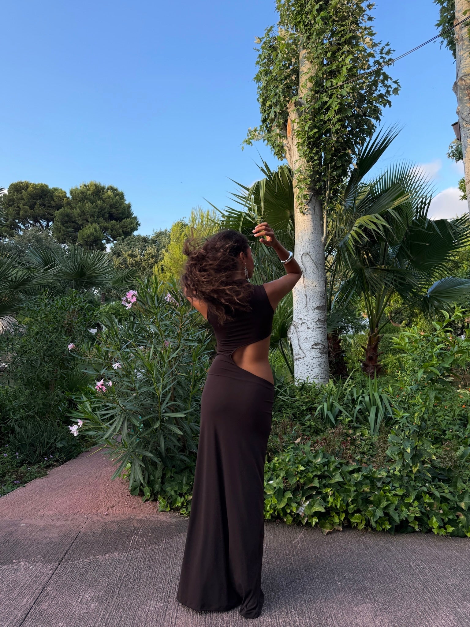 Moonlit Dress Brown