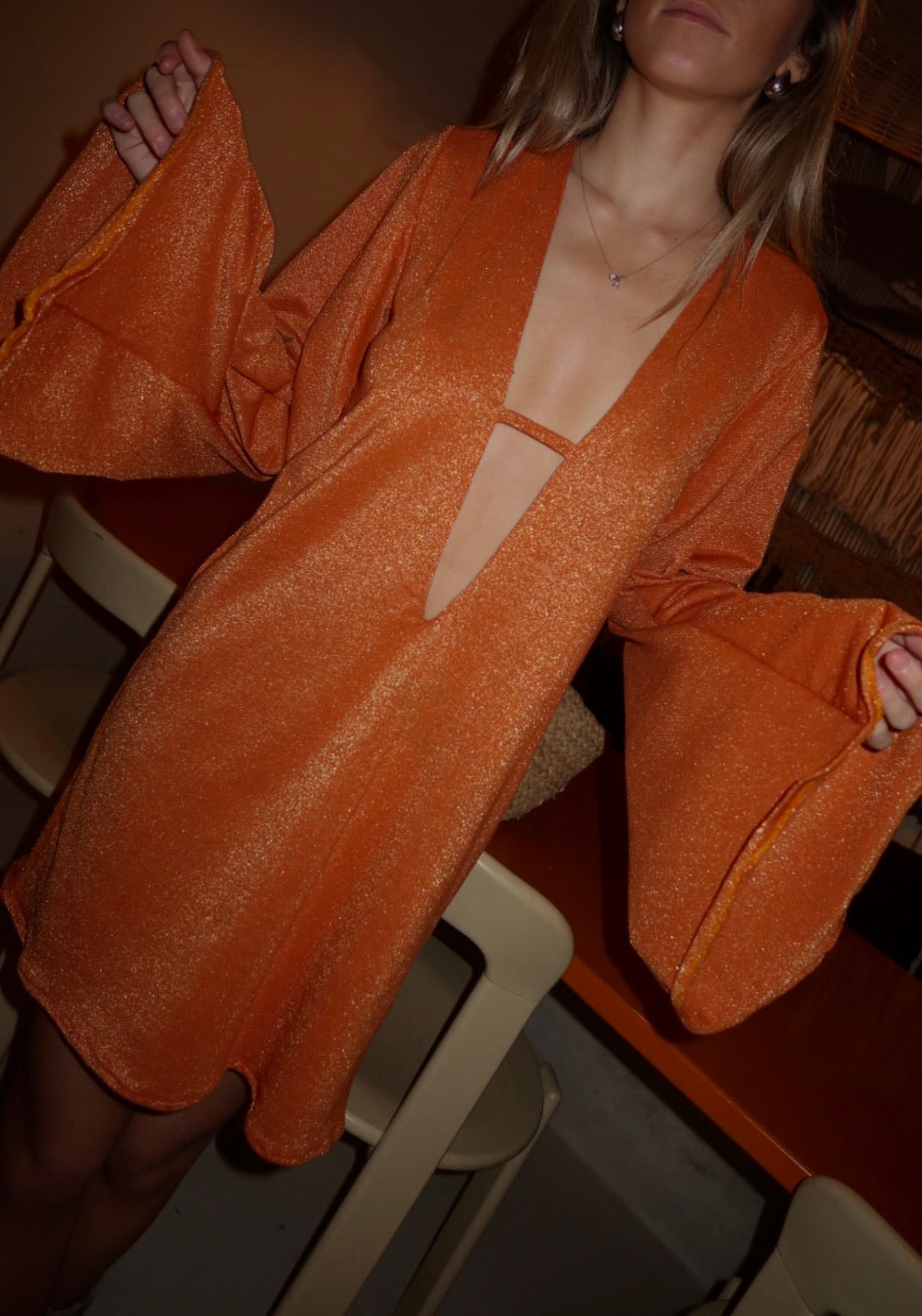 Sienna Dress Orange
