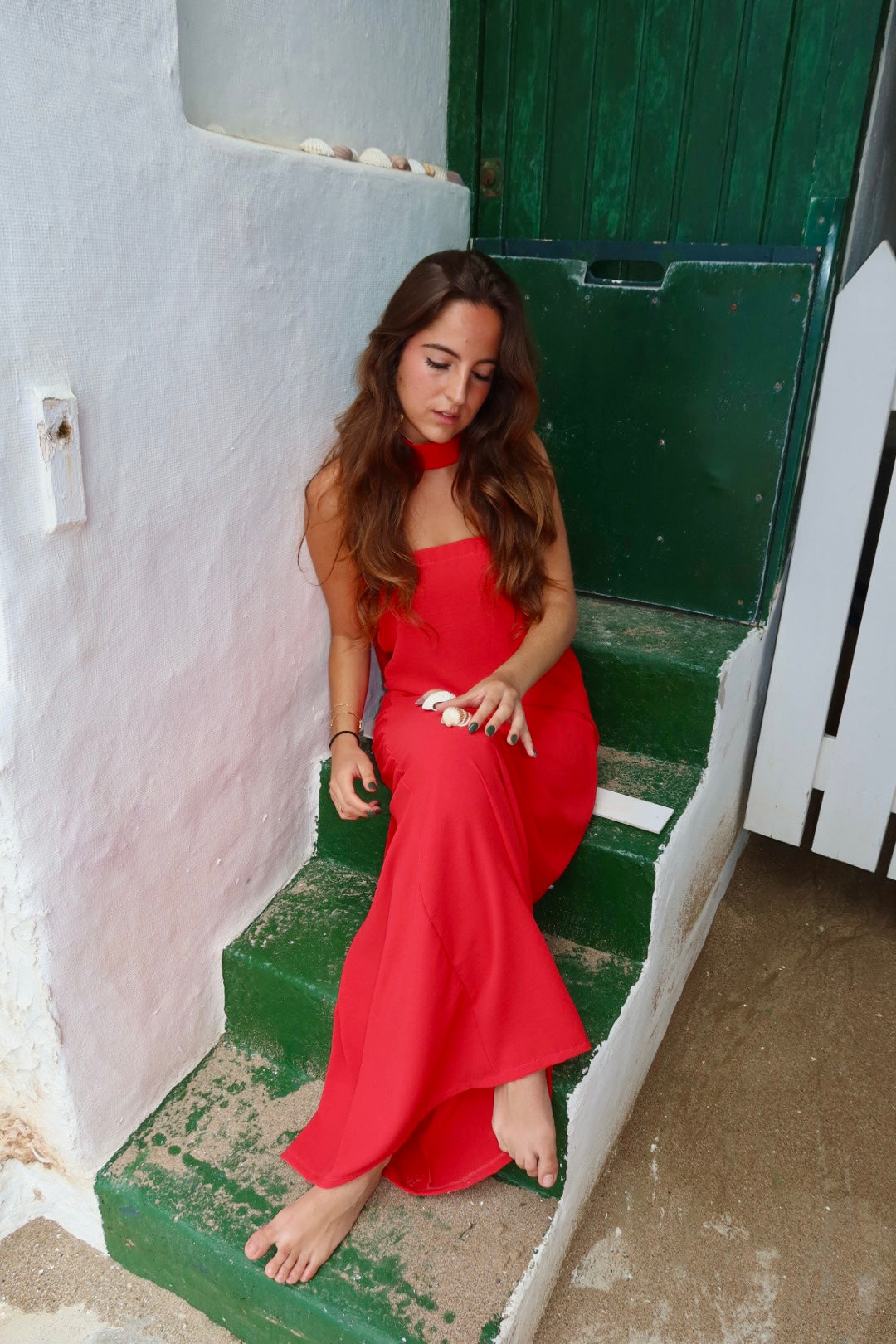 Cabo Dress Red