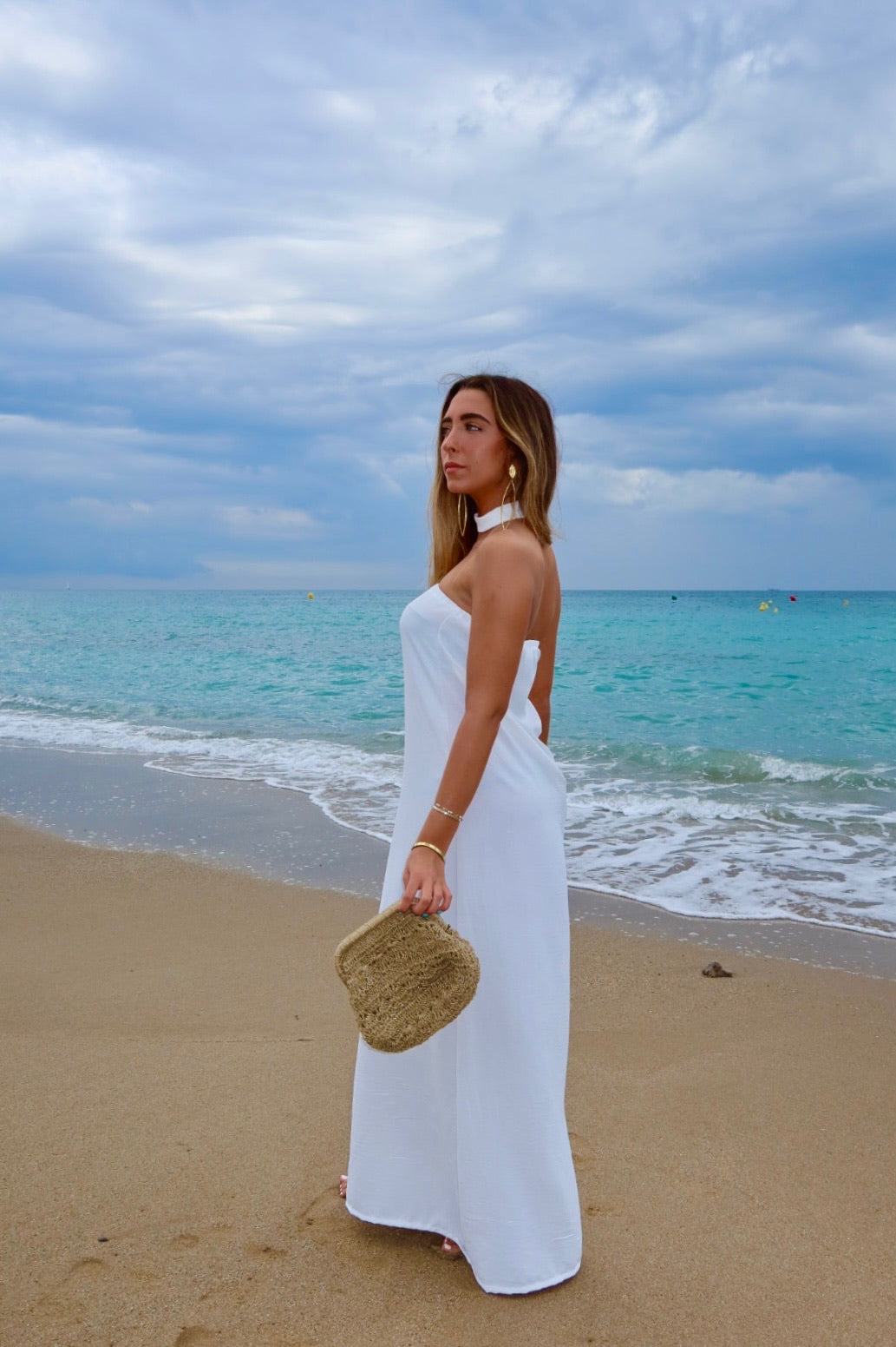 Cabo Dress White