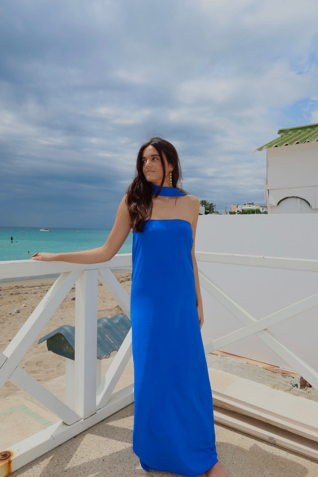 Cabo Dress Aqua