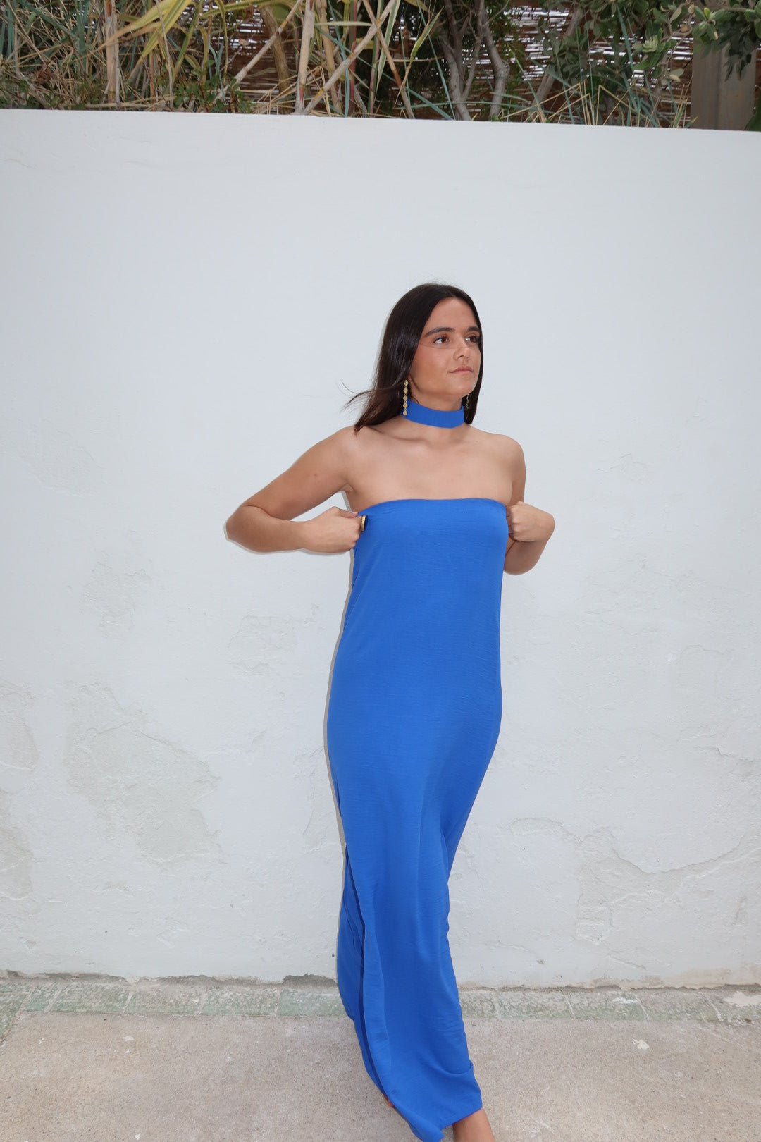 Cabo Dress Aqua